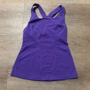 Lululemon Athletica Purple Tank Top